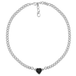 Серебряное колье с сердечком Ciclon Idilio, Размер (мм): 400-430