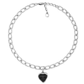 Серебряное колье с сердечком Ciclon Romance, Размер (мм): 400-430