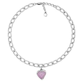 Серебряное колье с сердечком Ciclon Romance