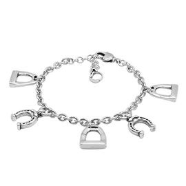 Серебряный браслет с подвесками Ciclon Estribera