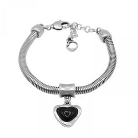 Серебряный браслет с сердечком Ciclon Incondicional