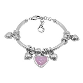 Серебряный браслет с сердечком Ciclon Latidos