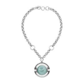 Серебряное колье с муранским стеклом Ciclon Magnifica