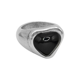 Серебряное кольцо женское с сердечком Ciclon Pasion, Размер (мм): 17,8