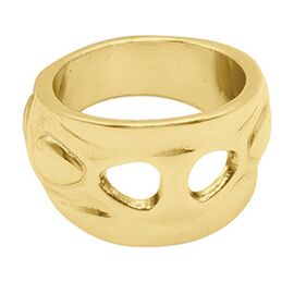 Золотое кольцо женское Ciclon Coral Oro, Размер (мм): 18