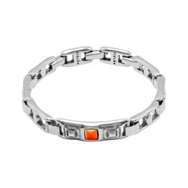 Серебряный браслет женский с муранским стеклом Ciclon Mini Metal, Размер (мм): 190-195