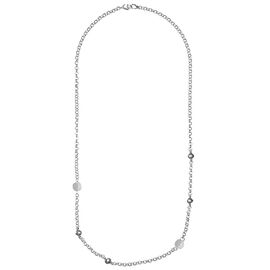 Серебряное колье с муранским стеклом Ciclon Maia