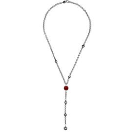 Серебряное колье с муранским стеклом Ciclon Kermes