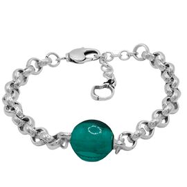 Серебряный браслет с муранским стеклом Ciclon Calixto