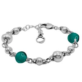 Серебряный браслет с муранским стеклом Ciclon Biela