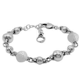 Серебряный браслет с муранским стеклом Ciclon Biela