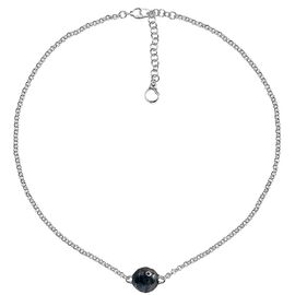 Серебряное колье с муранским стеклом Ciclon Calixto