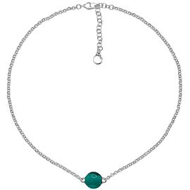 Серебряное колье с муранским стеклом Ciclon Calixto