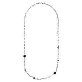 Серебряное колье с муранским стеклом Ciclon Maia