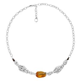 Серебряное колье с муранским стеклом Ciclon Liquid