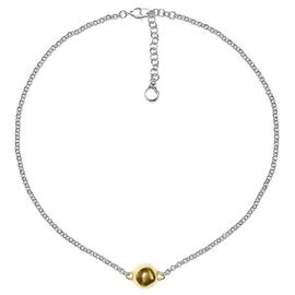 Серебряное колье женское с золотом Ciclon Calixto