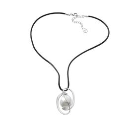 Серебряное колье с органическим жемчугом Majorica Embrace