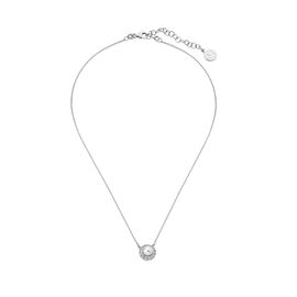 Серебряное колье с подвеской из жемчуга Majorica Fine Silver