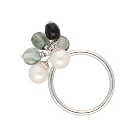 Серебряное кольцо с органическим жемчугом Majorica Murano, Размер (мм): 18,1