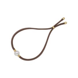 Браслет женский с органическим жемчугом коричневый Majorica Sifnos