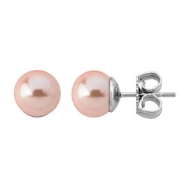 Серебряные серьги женские с жемчугом Majorica Classic