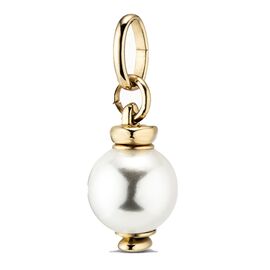 Золотая подвеска Жемчужина UNOde50 Charm moon