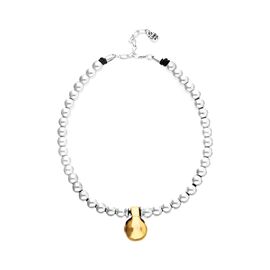 Серебряное колье с золотом UNOde50 Приземление