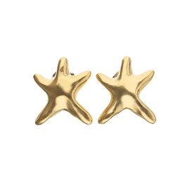 Золотые серьги женские UNOde50 Звезда