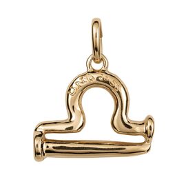 Золотая подвеска знак зодиака Весы UNOde50 Libra