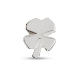 Серебряная моносерьга для пирсинга На удачу UNOde50 Good luck