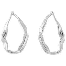 Серебряные серьги женские крупные Прилив UNOde50 Tide