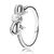 Серебряное кольцо с жемчугом и кристаллами Нежное отношение Pandora, Размер (мм): 15