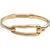 Жесткий браслет с золотом Связанный UNOde50 Tied, Размер (мм): 180