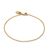 Золотой браслет женский UNOde50 Hazte Uno, Размер (мм): 165