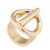 Золотое кольцо женское UNOde50 On / Off, Размер (мм): 18,3-18,7