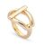 Золотое кольцо женское UNOde50 Teen, Размер (мм): 17,3-17,7