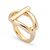 Золотое кольцо женское UNOde50 Teen, Размер (мм): 18,3-18,7