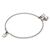 Серебряный браслет женский c подвесками UnoDe50 Ser Unico, Размер (мм): 155