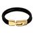 Кожаный браслет с золотом UNOde50 Ser Imparable, Размер (мм): 195