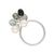 Серебряное кольцо с органическим жемчугом Majorica Murano, Размер (мм): 16,85