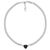 Серебряное колье с сердечком Ciclon Idilio, Размер (мм): 400-430