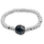 Серебряный браслет с муранским стеклом Ciclon Luna, Размер (мм): 175