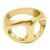 Золотое кольцо женское Ciclon Alai Oro, Размер (мм): 18