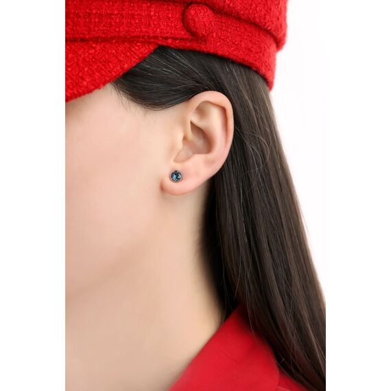 Серьги с кристаллами Сваровски Oliver Weber Uno, изображение 2