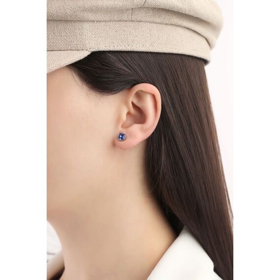 Серьги с кристаллами Сваровски Oliver Weber Uno, изображение 2