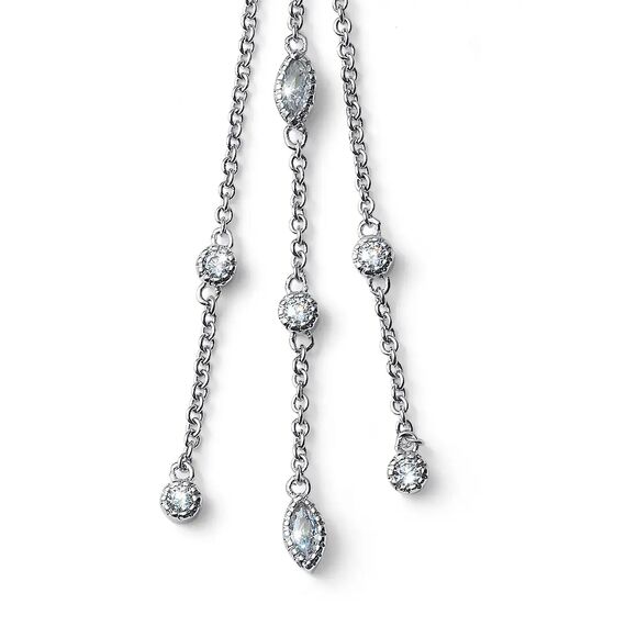 Женские серьги с цирконием Oliver Weber Reason, изображение 2