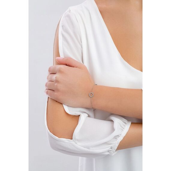 Браслет женский с цирконием Oliver Weber Coco, изображение 2