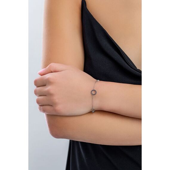 Браслет женский с цирконием Oliver Weber Coco, изображение 3
