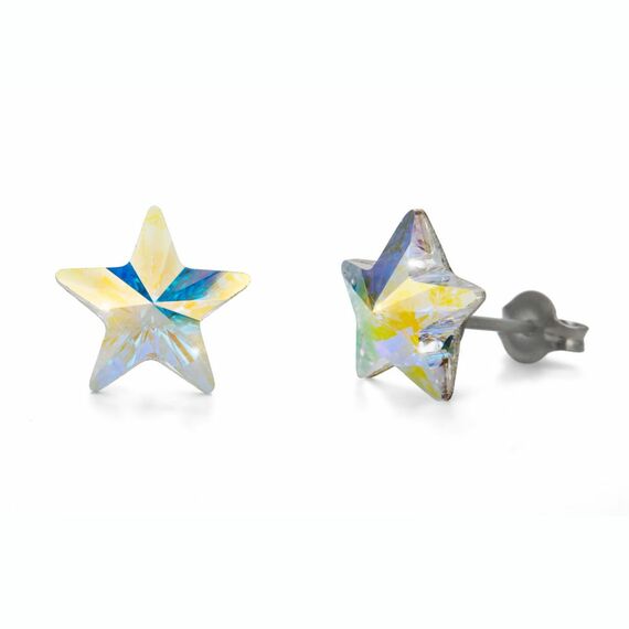 Серьги женские с кристаллами Сваровски Oliver Weber Star