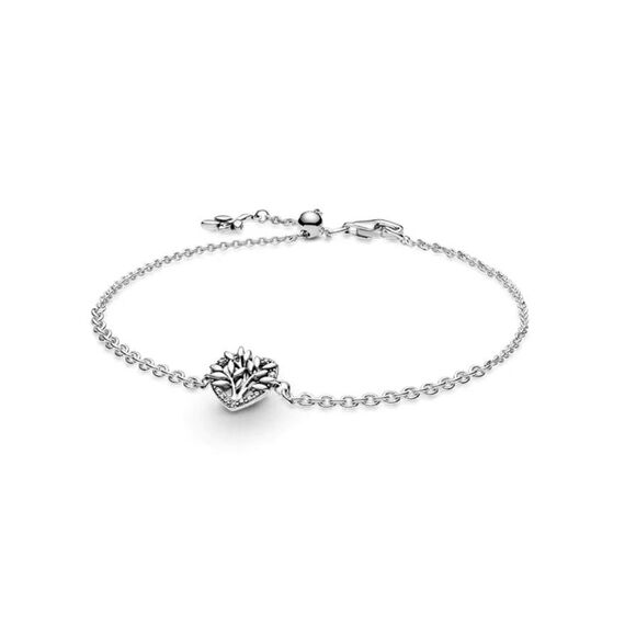 Серебряный браслет женский Семейное древо Pandora